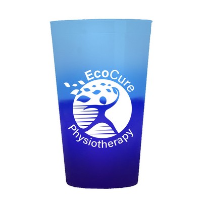 Garyline® Cups-on-the-Go Color-Changing Stadium Cup - 22 oz.